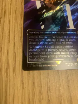 Squall, SeeD Mercenary (Borderless) (Surge Foil) Final Fantasy Foil - Image 2