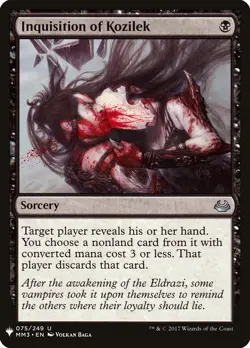 1x Inquisition of Kozilek - NM - See Pic For Set Version - SPARROW MAGIC mtg - Image 1