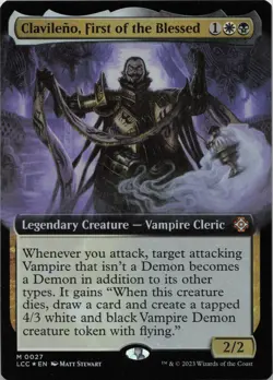 Clavileno, First of the Blessed (Extended Art) - FOIL - M Commander: The Lost Ca - Image 1