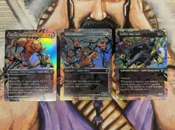 Spider-Man Noir, SP dr by Peni, Web Warriors (Borderless) Set English Foil - NM - Image 1