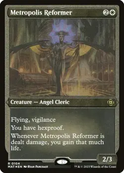 Metropolis Reformer - Foil Etched MAT NM MTG - Image 1