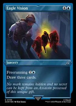 Eagle Vision - Foil Etched Assassin's Creed NM MTG - Image 1