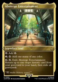 Abstergo Entertainment - Foil Etched Assassin's Creed NM MTG - Image 1