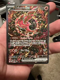ORICORIO EX 024 Phantasmal Flames UPC Black Star Promo Pokemon TCG Card - Image 4