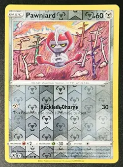 Pawniard 115/189 2022 Pokemon Sword & Shield Astral Radiance Reverse Holo - Image 1