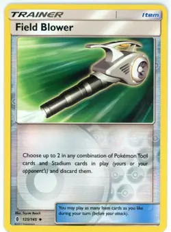 Pokemon TCG Field Blower 125/145 Sm-Guardians Rising Reverse Holo - Image 1