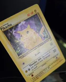 Pokemon TCG - PIKACHU - 87/130 - UNLIMITED - BASE SET 2 (2000) - WOTC - MP - Image 2