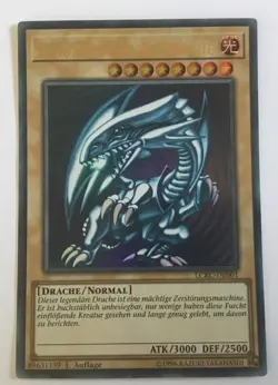Yu-Gi-Oh! Blauaugiger W. Drache, LCKC-DE001 - Ultra Rare Version 3 - Image 1