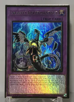 Infinite Impermanence MAGO-EN052 Maximum Gold Rare 1st Edition Yugioh TCG NM/M - Image 1