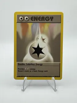Double Colorless Energy Trainer Card 96/102 - 1999 Pokemon TCG Base Set NM! - Image 1
