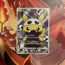 CUSTOM FAN ART CARD Team Skull Pikachu Poncho promo 013/SM-P NM Japanese NM - Image 4