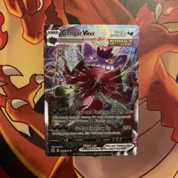 Fusion Strike Gengar Vmax card 271/264 CUSTOM FAN ART PROXY CARD - Image 2