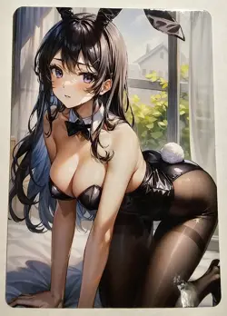 Mai Sakurajima Rascal Does Not Dream Sexy Anime Waifu Card - Image 2