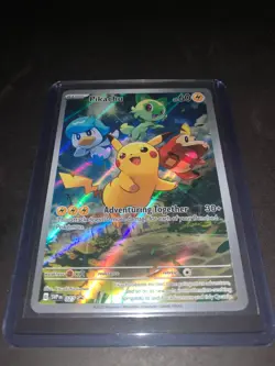Pikachu 027 Sv: Scarlet & Violet Promo Cards Holo LP - Image 1