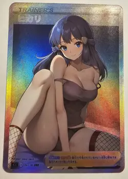 Dawn Pokemon Sexy Lingerie Waifu Trainer Art Card - Image 1