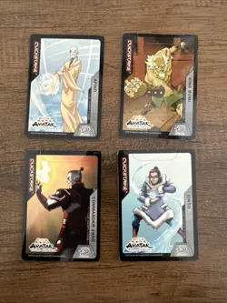 2005 Upper Deck AVATAR THE LAST AIRBENDER QUICKSTRIKE. 4 Chamber + 44 Base Cards - Image 1