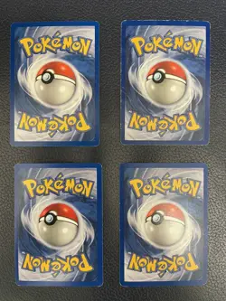 Set Of 4 TCG Pikachu Card (Base Set 2 87/130) Excellent condition - Image 2