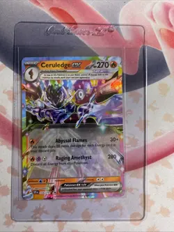 Ceruledge EX 036/191 Double Rare Pokemon TCG Card Surging Sparks - Image 3