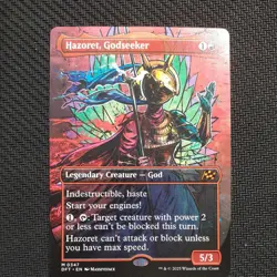 Hazoret, Godseeker Borderless Mythic Aetherdrift MTG - Image 1