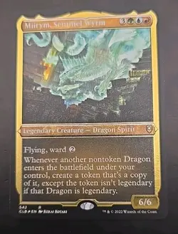 Miirym, Sentinel Wyrm (Foil Etched) Commander Legends: Battle for Baldur's Gate - Image 1