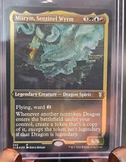 Miirym, Sentinel Wyrm (Foil Etched) Commander Legends: Battle for Baldur's Gate - Image 3
