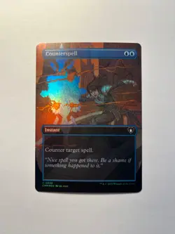 Counterspell (Borderless) Commander Masters Foil - Image 1