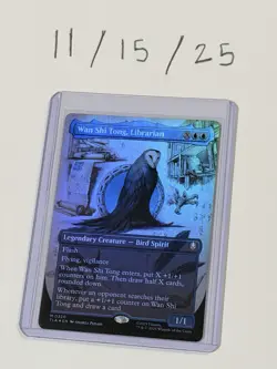 Wan Shi Tong, Librarian Borderless 320 NM MTG Avatar (FOIL) - Image 1
