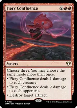 Fiery Confluence - Foil CM NM MTG - Image 1