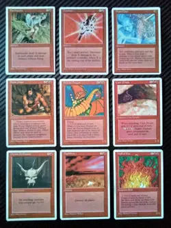 MTG 4th Edition Lot of 56 LP-NM Vintage - Image 5