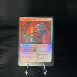 Two-Handed Axe 203 Foil U Commander Legends: Battle for Baldur's Gate - Image 1