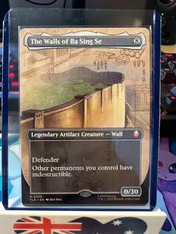 Magic the Gathering (MTG) - The Walls of Ba Sing Se (0329 - Borderless) - Image 1