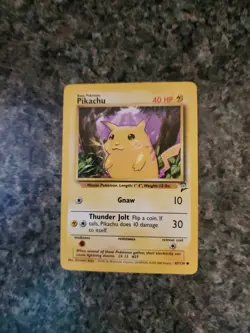Pokemon Card Pikachu 87/130 Base Set 2 -NM p12 - Image 1