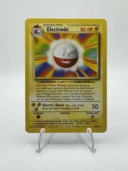 1999 Pokemon Electrode 21/102Rare Non-Holo TCG - Image 1