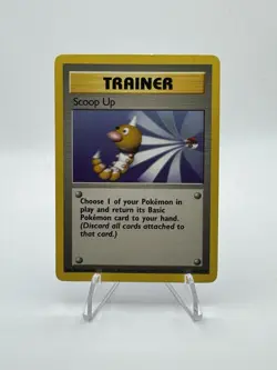 Scoop Up Trainer 78/102 Rare Pokemon 1999 Unlimited Base Set - Image 1