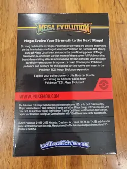 Pokemon TCG Mega Evolutions Booster Bundle New & Factory Sealed Box, 6 Packs - Image 2
