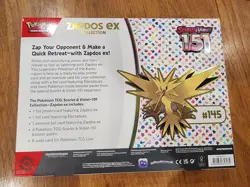 POKEMON TCG Scarlet & Violet 151 Collection Zapdos EX - New Sealed - Image 2