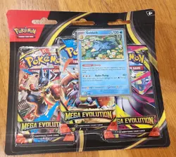 Pokemon TCG Mega Evolution Booster 3 Pack Blister Bundle Psyduck & Golduck Promo - Image 3