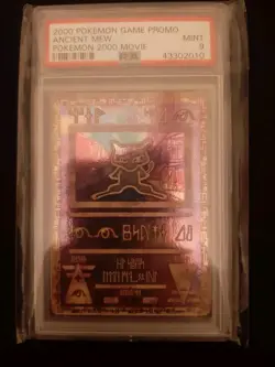 POKEMON MEW ANTIQUE /ANCIENT MEW - PROMO MOVIE-PSA 9 PCA GRADE - Image 1