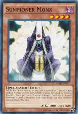 Summoner Monk - SDHS-EN017 - Common - Unlimited Edition - Lightly Played - Image 1