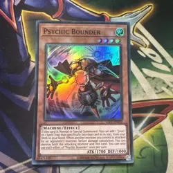 Yugioh! Psychic Bounder LED7-EN032 Super Rare Unlimited NM - Image 1