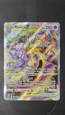 Mewtwo VSTAR GG44/GG70 Crown Zenith: Galarian Gallery Holo Pokemon TCG Card - Image 4