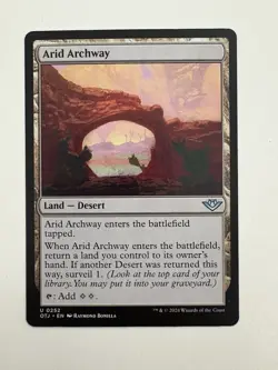 Arid Archway MTG Magic the Gathering Card NM Near Mint OTJ - Image 1