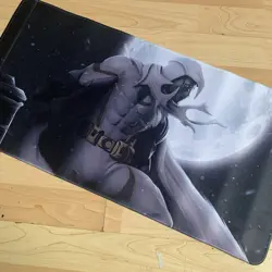 Moon Knight Rubber Playmat Play Mat For Tcg Trading Card Game Marvel Rivals - Image 1