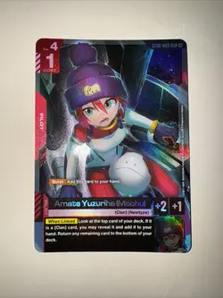 Gundam TCG Amate Yuzuriha (Machu ) ST06-009 C+ Alt Art Card Game CCG - Image 1