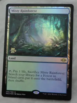 Magic The Gathering MTG Misty Ranforest Land Rare Modern Horizons MH2 NM - Image 1