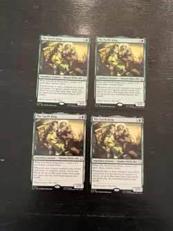 The Earth King X4X NM/M Avatar The Last Airbender TLA Magic MTG - Image 1
