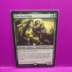 The Earth King - N/M Avatar The Last Airbender Magic The Gathering MTG - Image 1