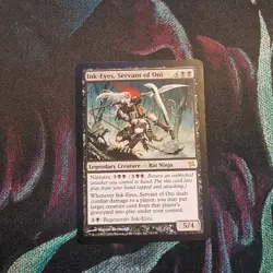 MTG Ink-Eyes, Servant of Oni - Betrayers Of Kamigawa EX - Image 1