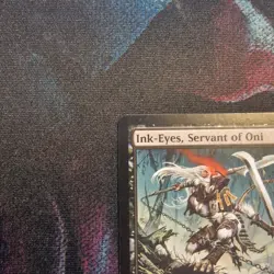 MTG Ink-Eyes, Servant of Oni - Betrayers Of Kamigawa EX - Image 2