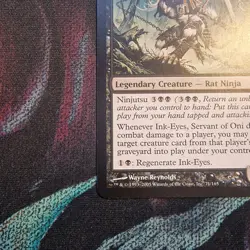 MTG Ink-Eyes, Servant of Oni - Betrayers Of Kamigawa EX - Image 5